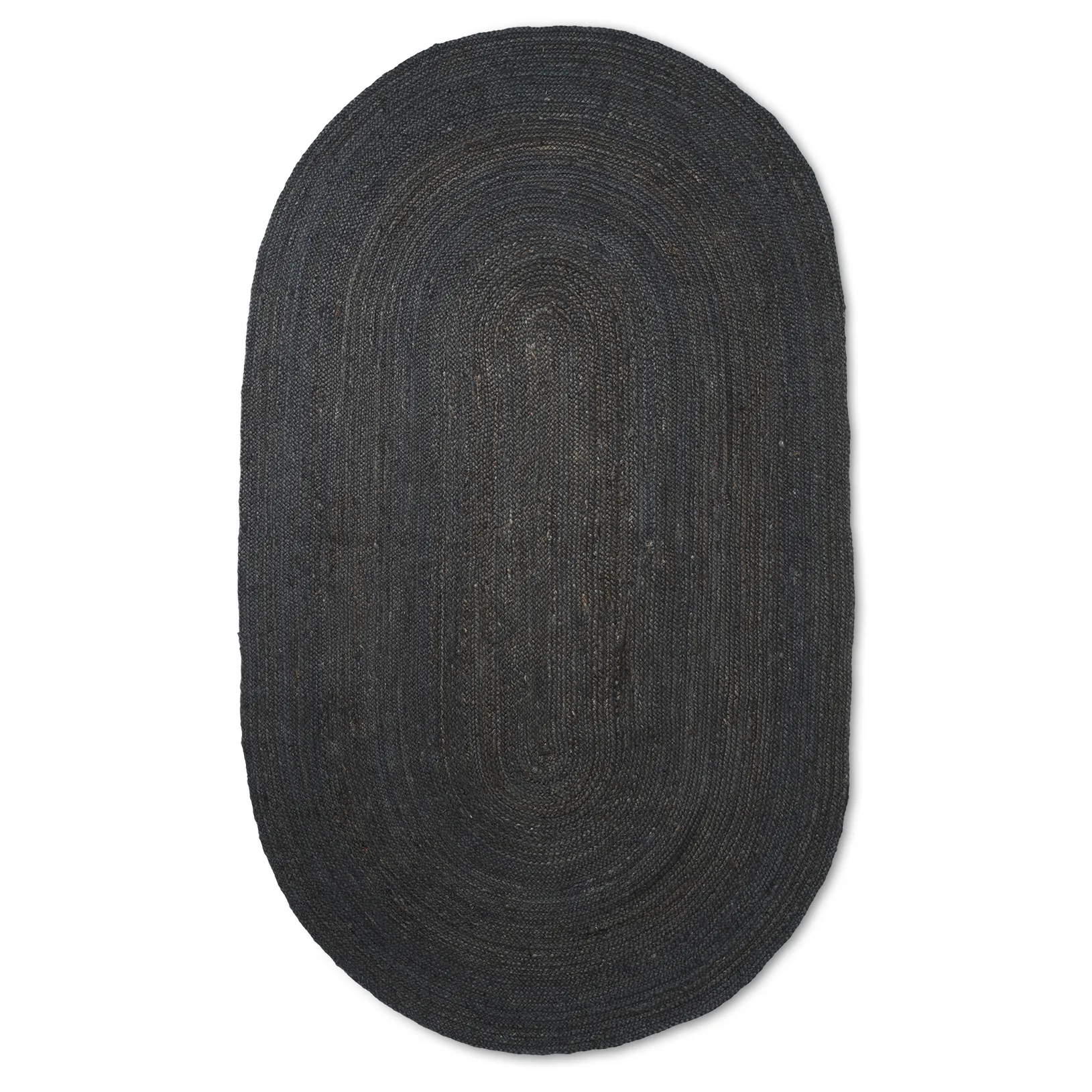 Eternal jutematta oval large, Black Ferm Living