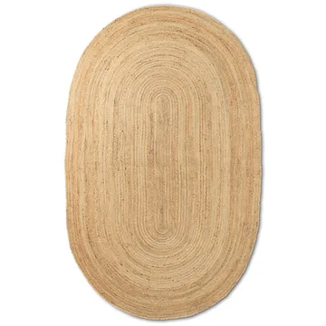 Eternal jutematta oval large - Natural - Ferm Living