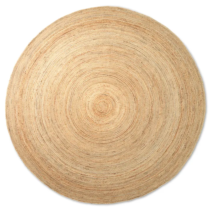 Eternal jutematta rund large - Natural - Ferm Living