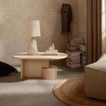 Eternal jutematta rund large - Natural - Ferm Living