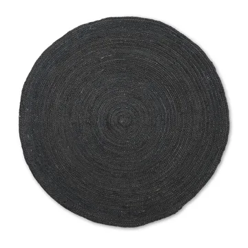 Eternal jutematta rund small - Black - Ferm Living