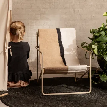 Eternal jutematta rund small - Black - Ferm Living