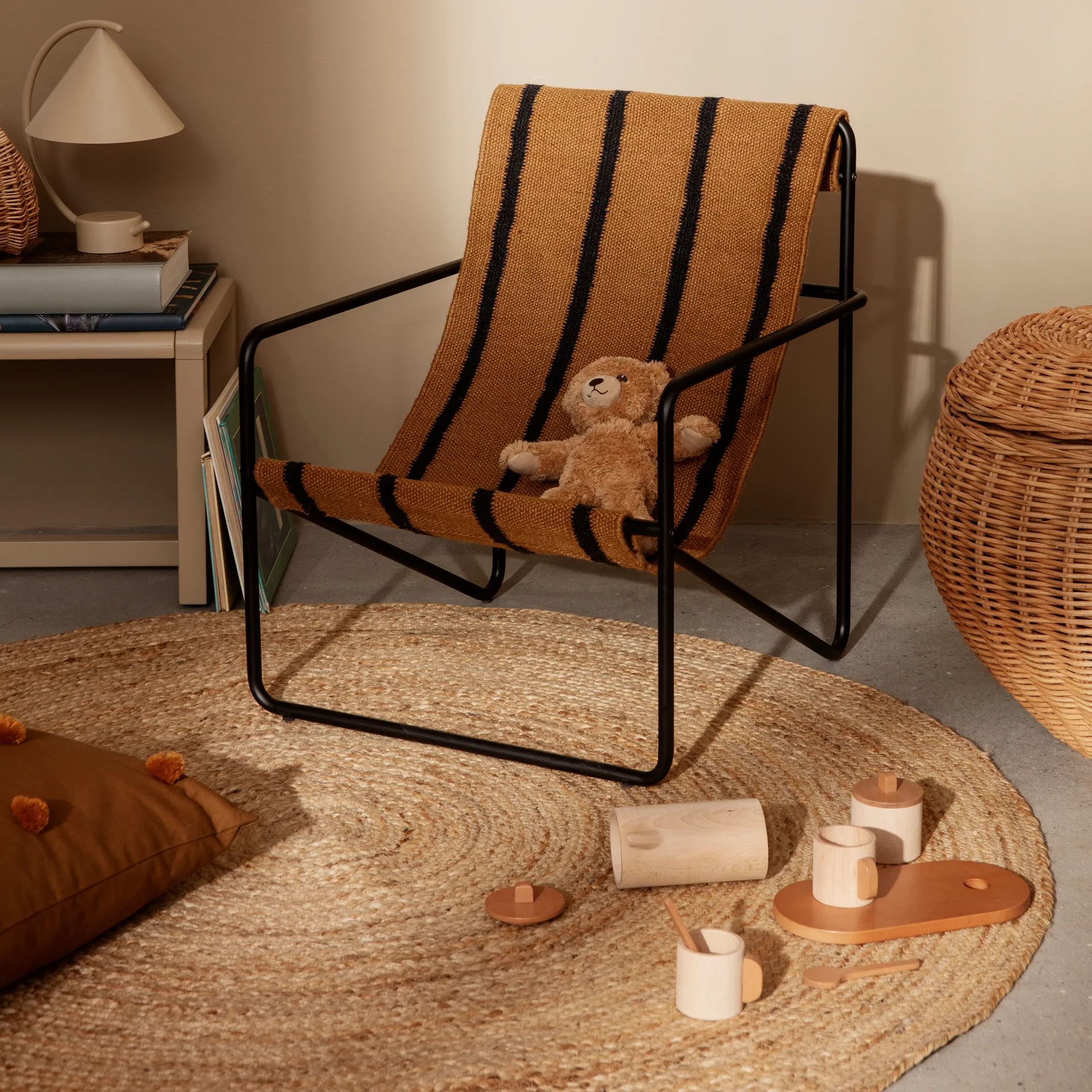 Eternal jutematta rund small, Natural Ferm Living