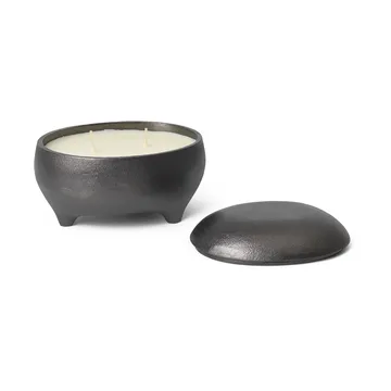 Evoke twin ljus i burk - Blackened Aluminium - Ferm Living