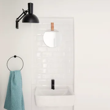 Ferm handdukshängare - svart - Ferm Living