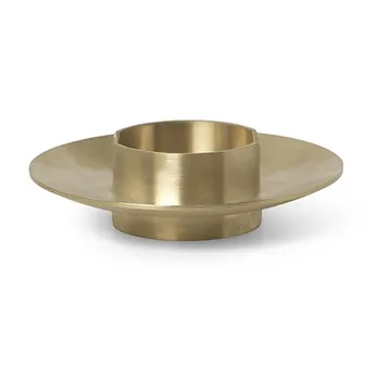 Ferm Living blockljushållare - brass - Ferm Living