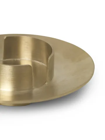 Ferm Living blockljushållare - brass - Ferm Living