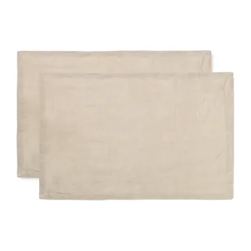 Ferm Living bordstablett linne 2-pack - Natural - Ferm Living