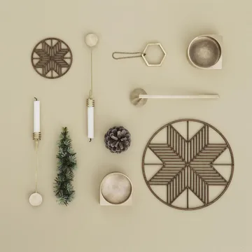 Ferm Living ljushållare till julgran - 4-pack - Ferm Living