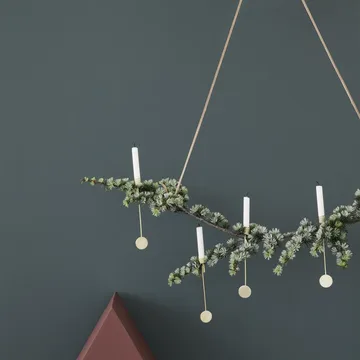 Ferm Living ljushållare till julgran - 4-pack - Ferm Living