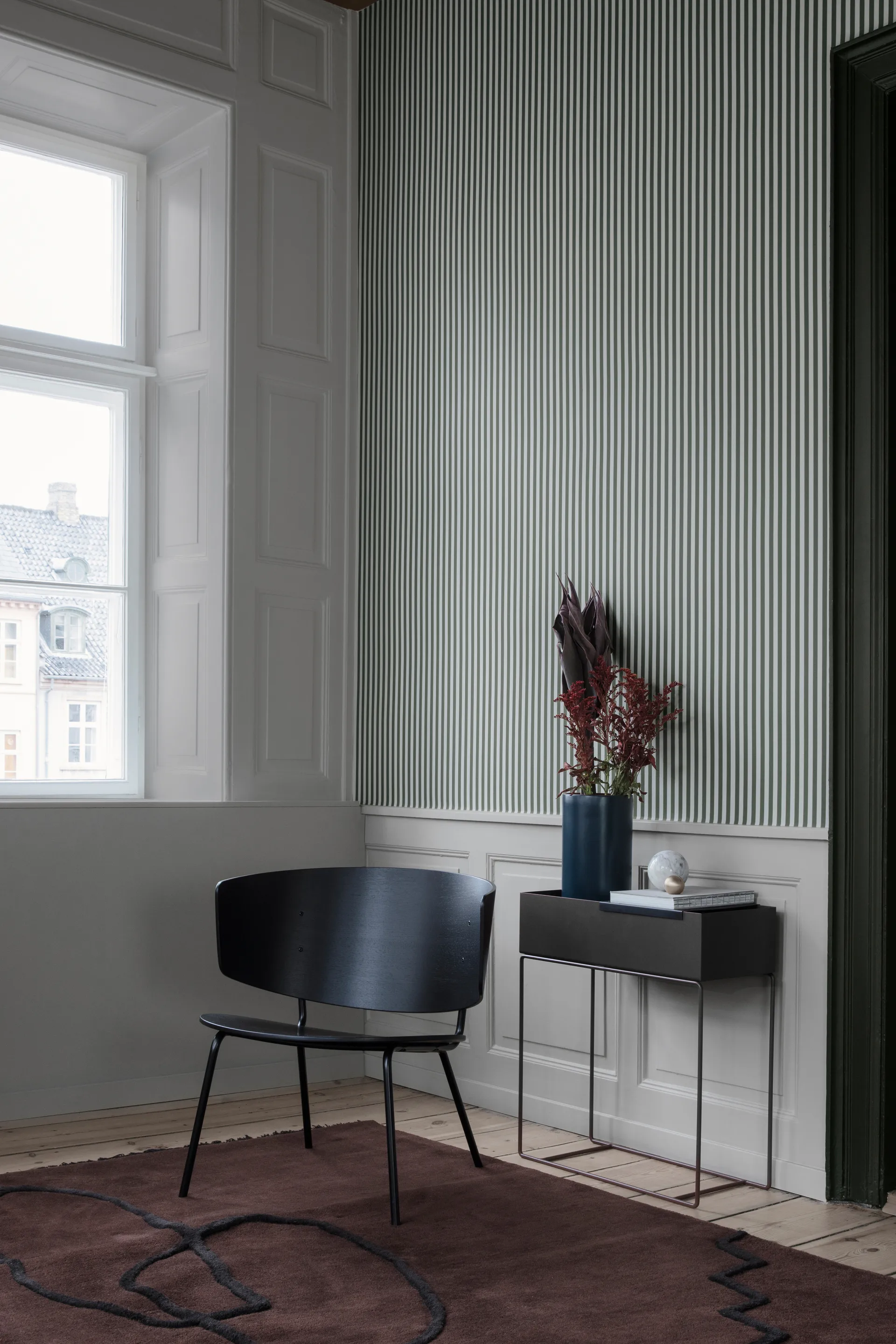 Ferm Living plant box, Black (svart) Ferm Living