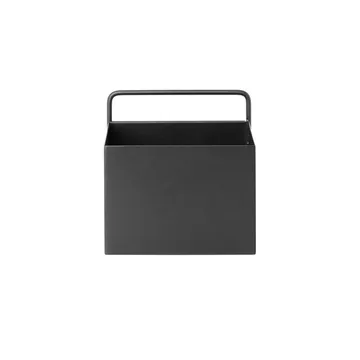 Ferm Living wall box square - svart - Ferm Living