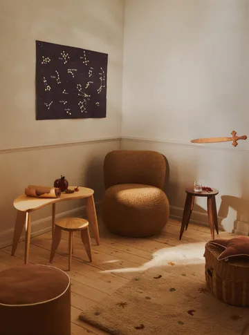Feve kids skrivbord - Obehandlad ask - Ferm Living