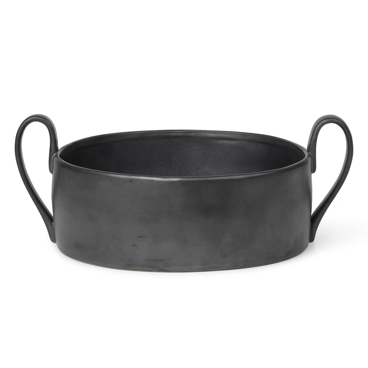 Flow Centrepiece skål, Black Ferm Living