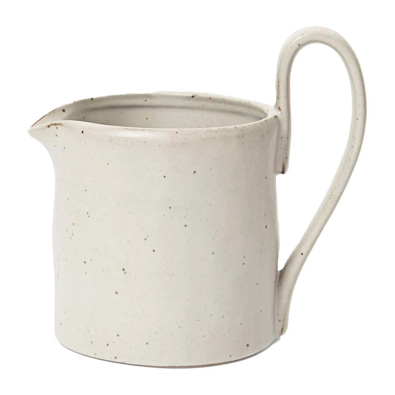 Flow mjölkkanna 30 cl, Off-white speckle Ferm Living