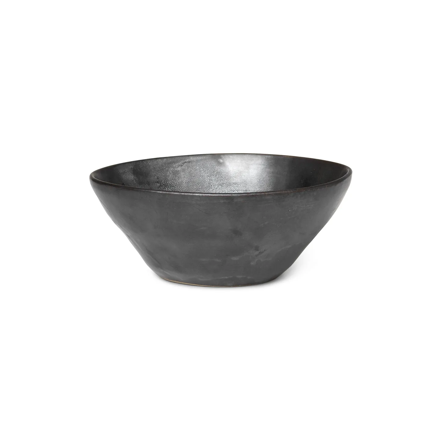 Flow skål 14,5 cm, Svart Ferm Living