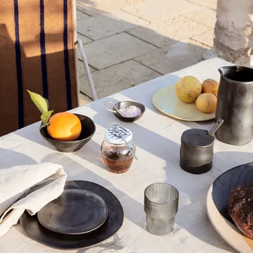 Flow skål 14,5 cm - Svart - Ferm Living