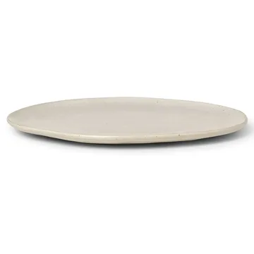 Flow tallrik 27 cm - Off-white speckle - Ferm Living