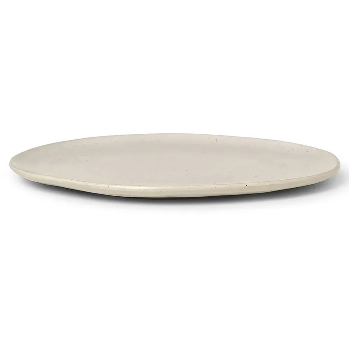 Flow tallrik 27 cm - Off-white speckle - Ferm Living