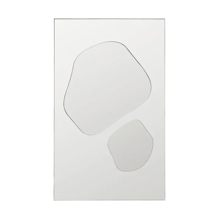 Folia spegel - Silver, 82 cm - Ferm Living