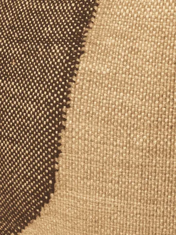 Forene cylinder pouf sittpuff Ø38x42 cm - Tan-Chocolate - Ferm Living