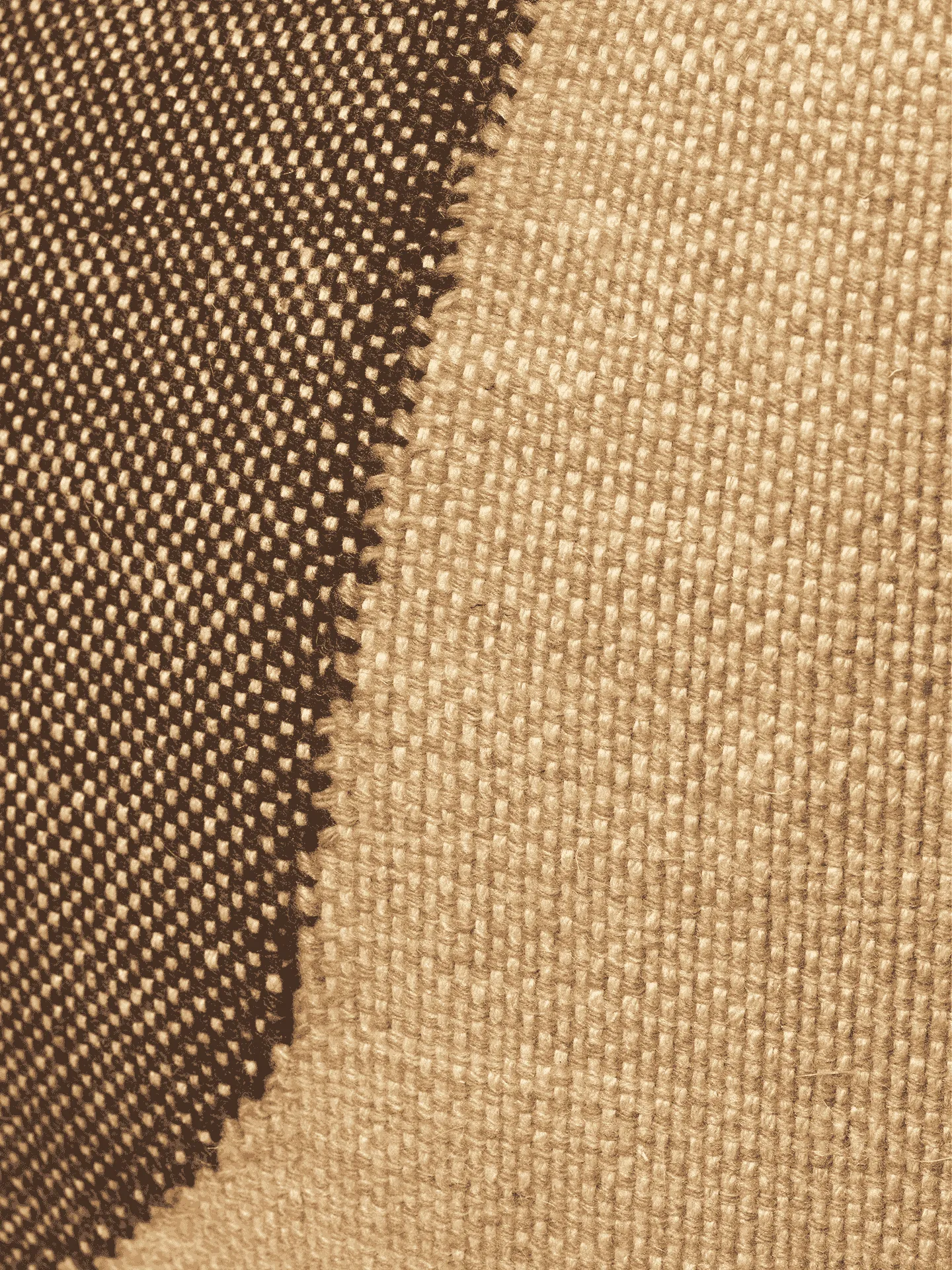 Forene square pouf sittpuff 60x60x40 cm, Tan-Chocolate Ferm Living