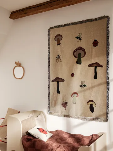 Forest tapestry pläd 120x170 cm - Sand - Ferm Living