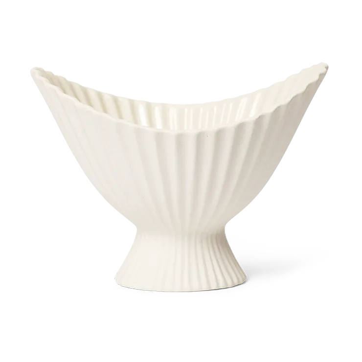 Fountain skål 19 cm, Off-white Ferm Living
