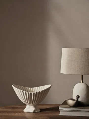 Fountain skål 28 cm - Off-white - Ferm Living