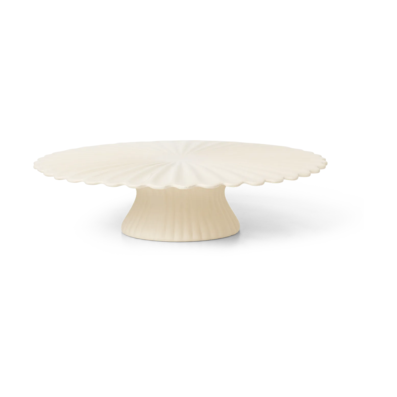 Fountain tårtfat Ø31 cm, Off white Ferm Living