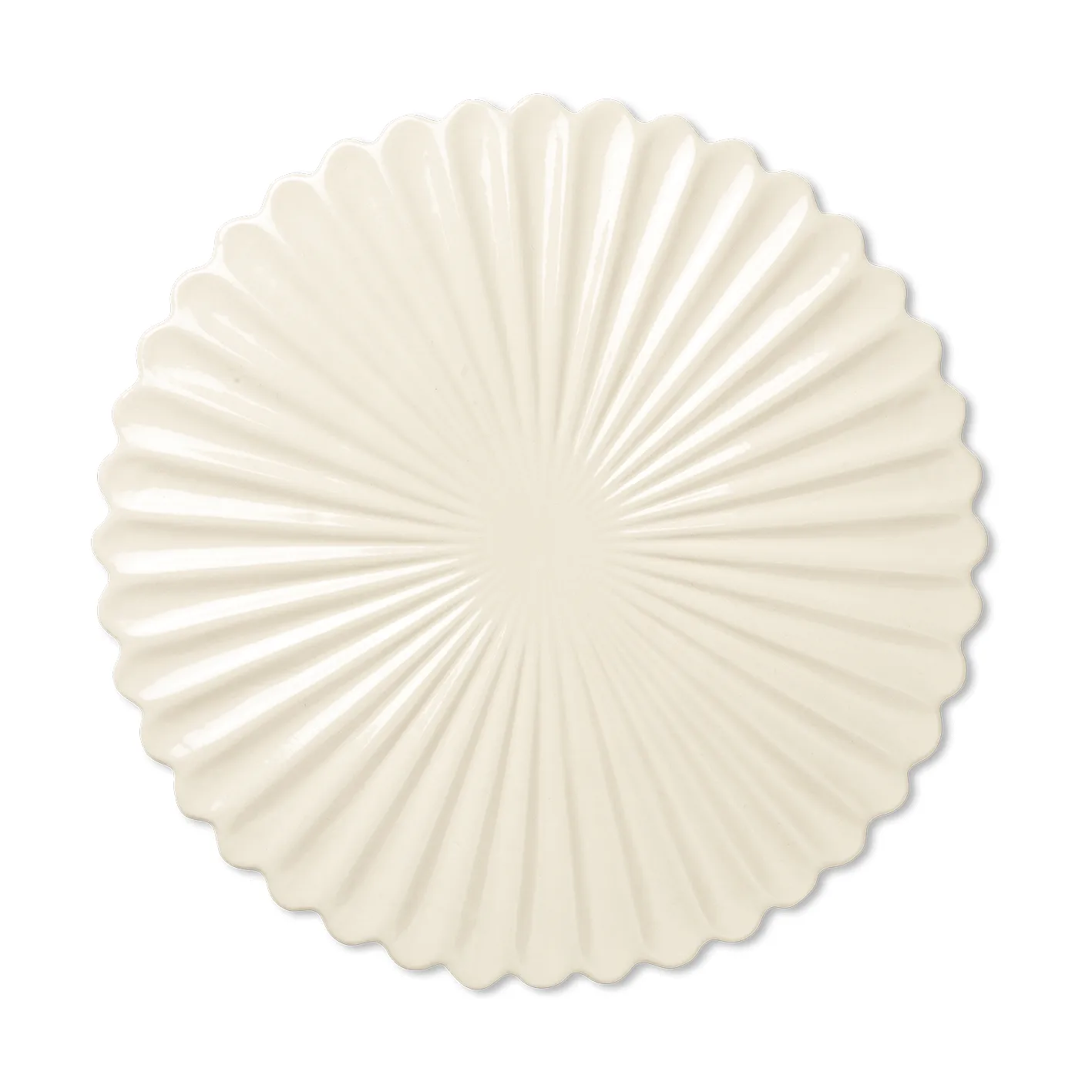 Fountain tårtfat Ø31 cm, Off white Ferm Living