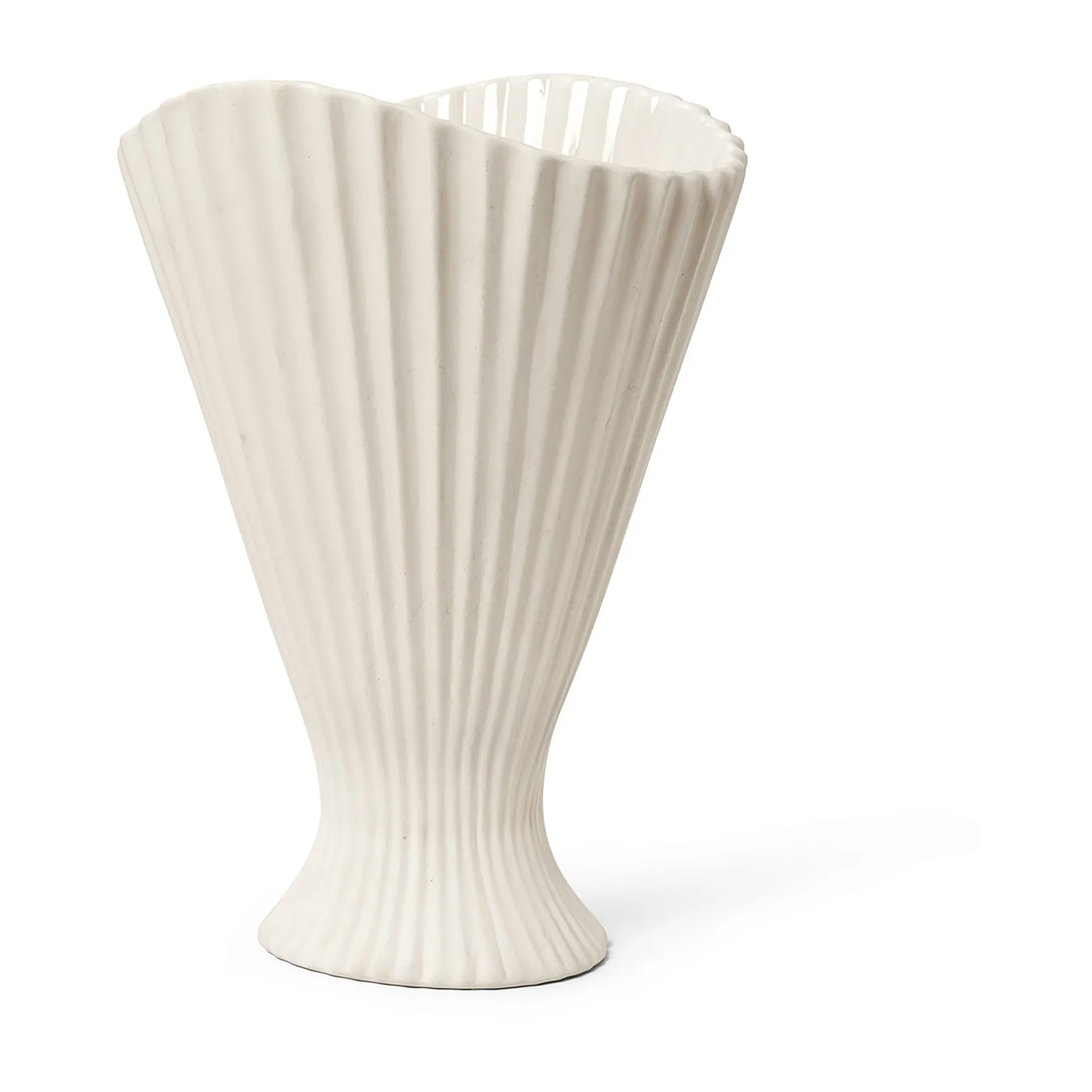 Fountain vas 30,5 cm, off white Ferm Living