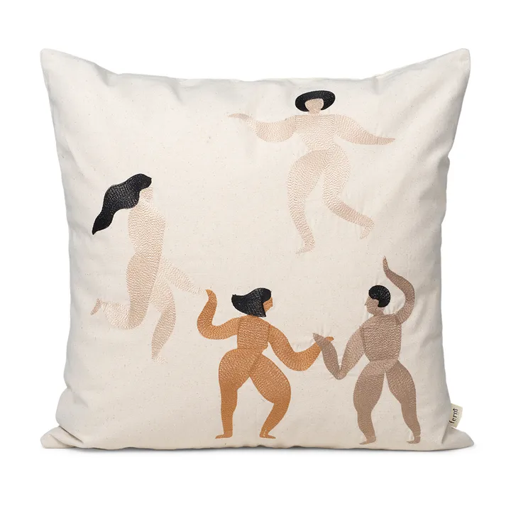 Free kudde 50x50 cm - Natural - Ferm Living