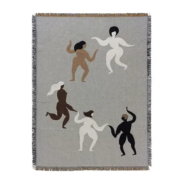 Free tapestry pläd 120x170 cm - Grey - Ferm Living
