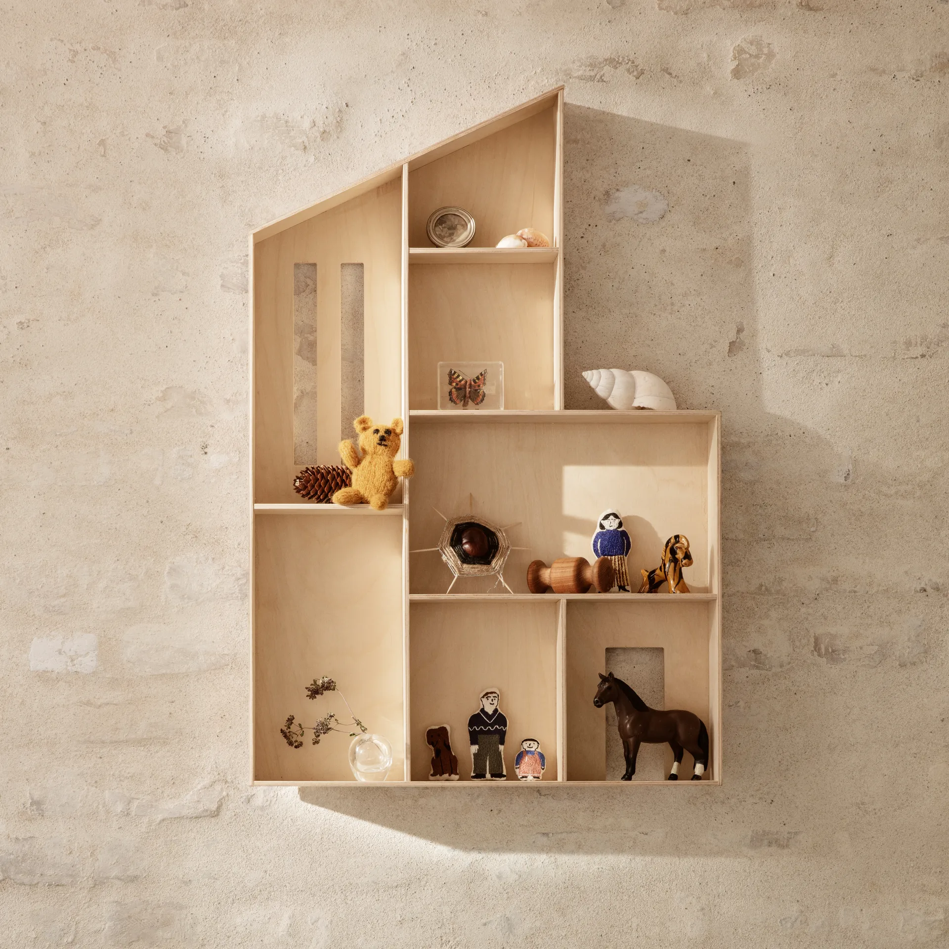 Funkishus miniatyr hylla, Natural Ferm Living
