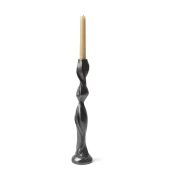 Gale ljusstake 38 cm - Blackened Aluminium - Ferm Living
