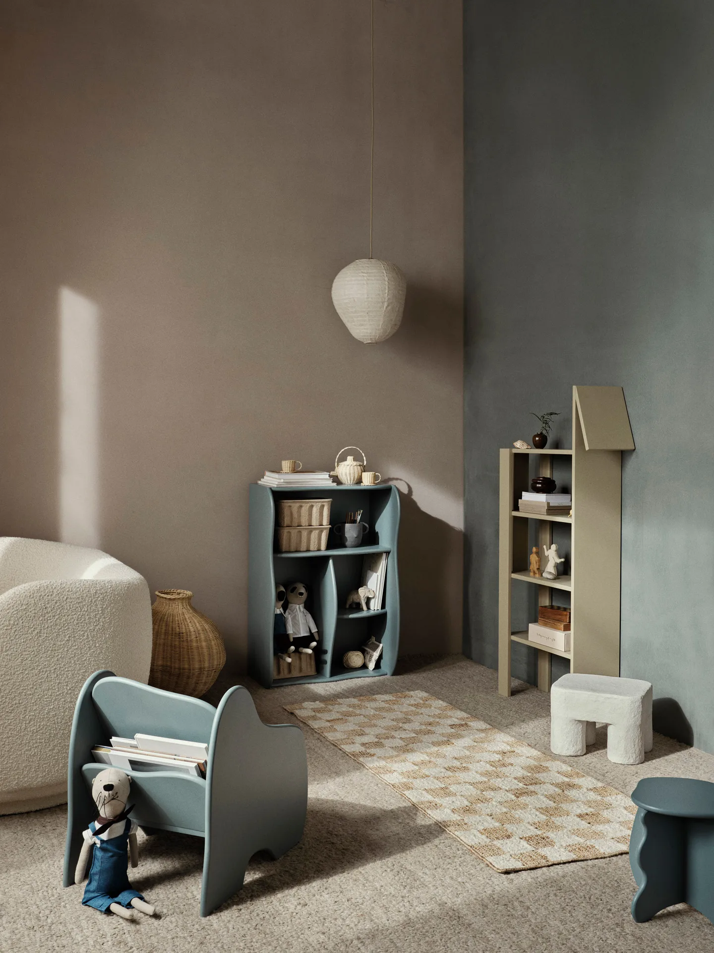 Giraffe bokhylla 69x140 cm, Cashmere Ferm Living