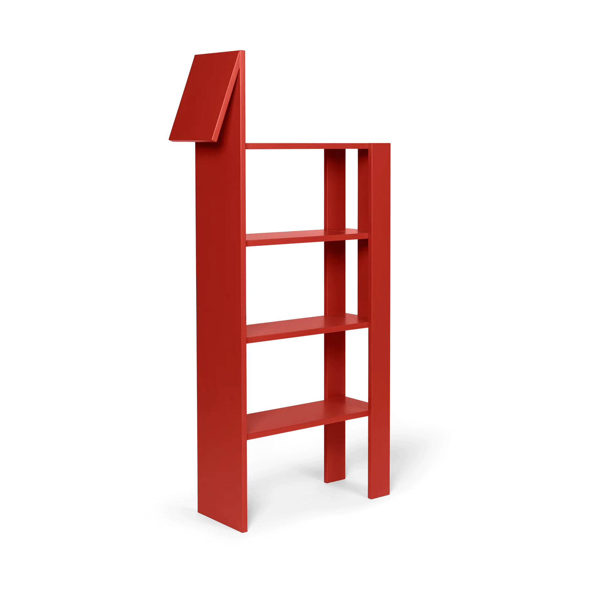 Giraffe bokhylla 69x140 cm, Poppy Red Ferm Living