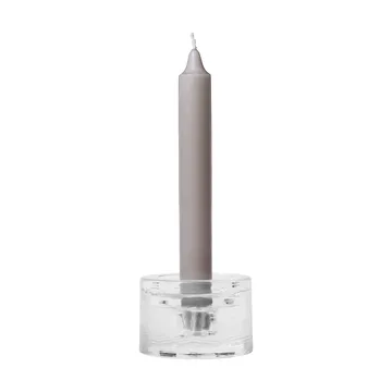 Gradia ljusstake round Ø8 cm - Clear - Ferm Living