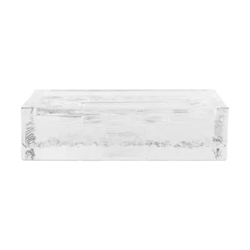 Gradia ljusstake square 16x16 cm - Clear - Ferm Living