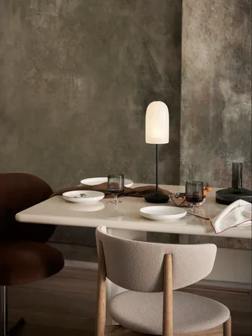 Gry bordslampa - Black-Translucent - Ferm Living