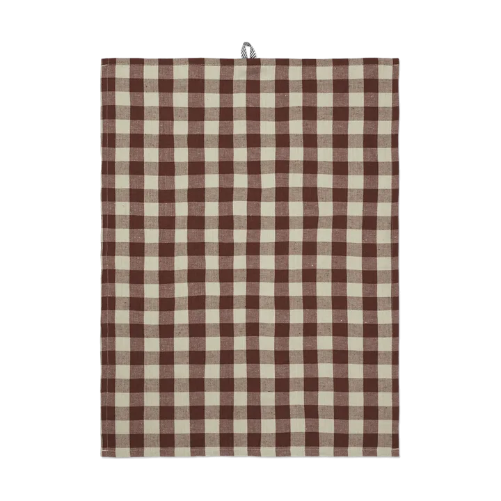 Hale kökshandduk 50x70 cm - Cinnamon-grey green - Ferm Living