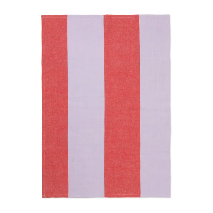 Hale kökshandduk 50x70 cm - Red-lilac - Ferm Living