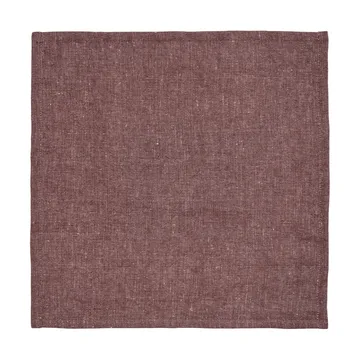 Hale servett 4-pack - Chestnut, 35x35 cm - Ferm Living