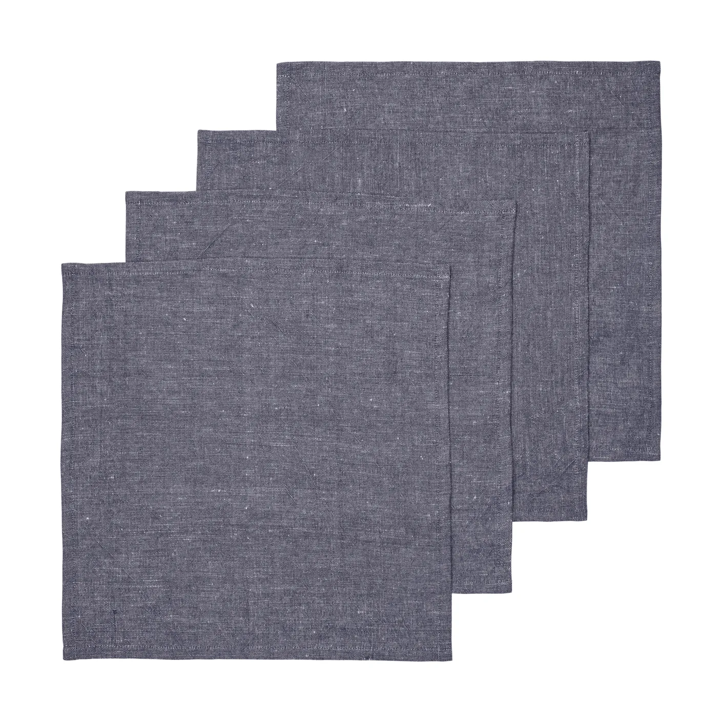 Hale servett 4-pack, Indigo blue, 35x35 cm Ferm Living