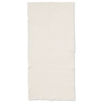 Handduk ekologisk bomull off-white - 70x140 cm - Ferm Living