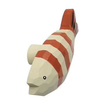 Harbour krok - Fisk, Baked Clay-Light Cele - Ferm Living