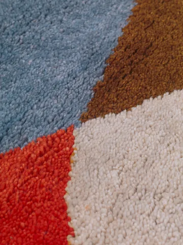 Harlequin ullmatta 80x120 cm - Multi - Ferm Living