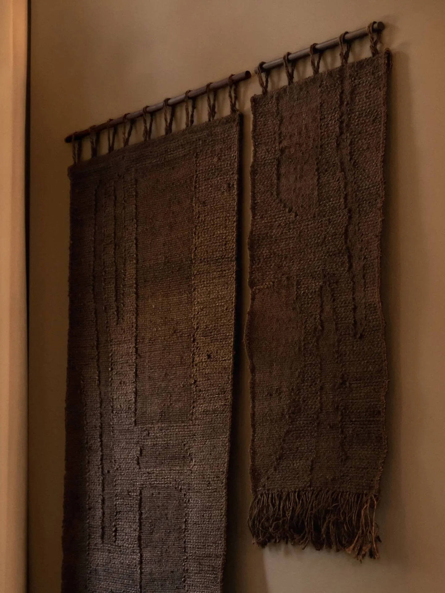 Harvest väggdekoration 100x165 cm, Dark chocolate Ferm Living