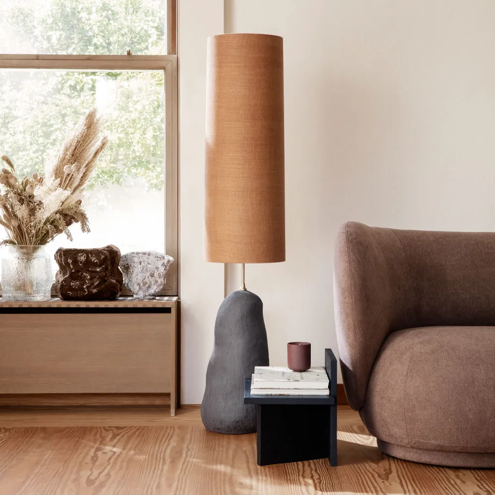 Hebe Lampfot, dark grey, large Ferm Living